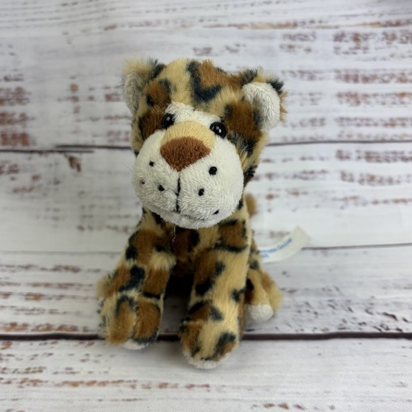 Wishpets Other - Mini Wishpets Zooite Plush Leopard Stuffed Animal 5"  Soft Toy 2006 Lovey Vtg